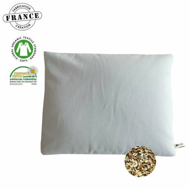 Oreiller naturel voyage / enfant 30*40 cm en épeautre bio Etre Nature