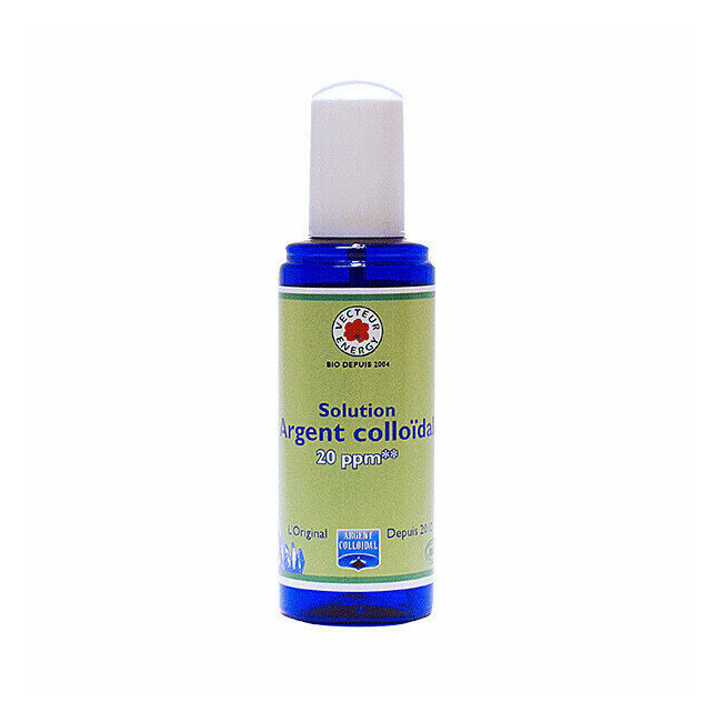 Argent colloïdal 20ppm Solution spray Labo Vecteur Energy 100ml
