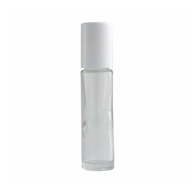 Roll on stick bille verre transparent 10ml