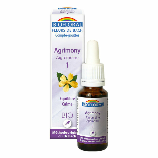 Agrimony / Aigremoine Fleur de Bach n°1 Biofloral