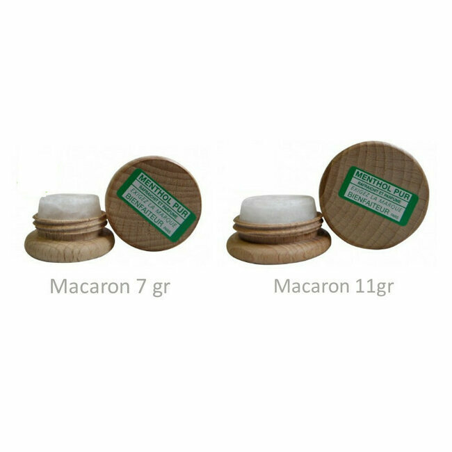 Macaron Fraicheur Menthol - 7 grammes - Autour de la pharmacie