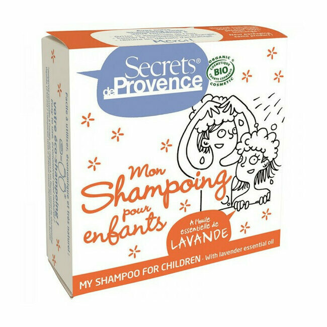 Fleur shampoing solide bio Enfants à la lavande 85gr