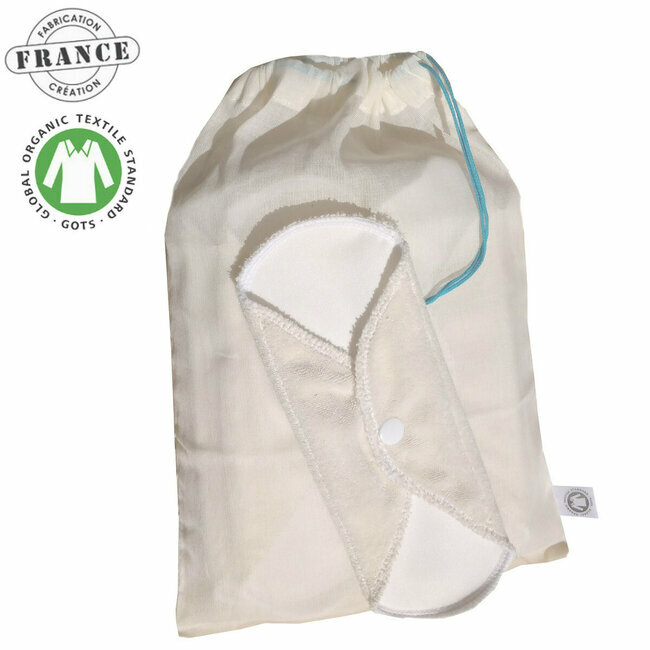 Serviette hygiénique lavable imperméable Lot de 10