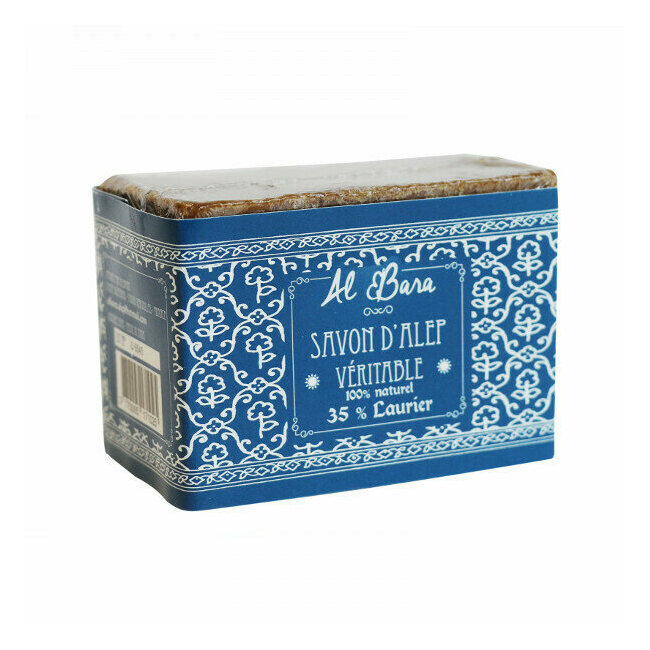 Savon d'Alep 35% Huile de baie de laurier Al Bara 200gr