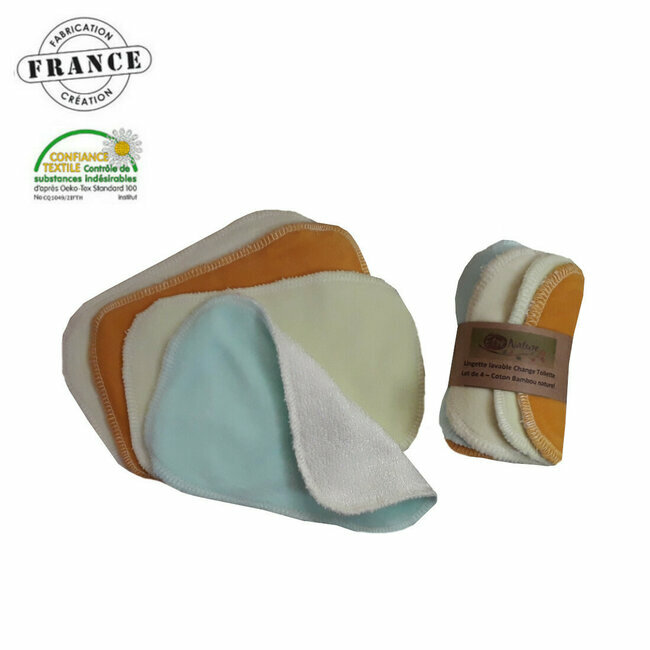 Carré Bébé lavable Change & toilette Etre Nature *4