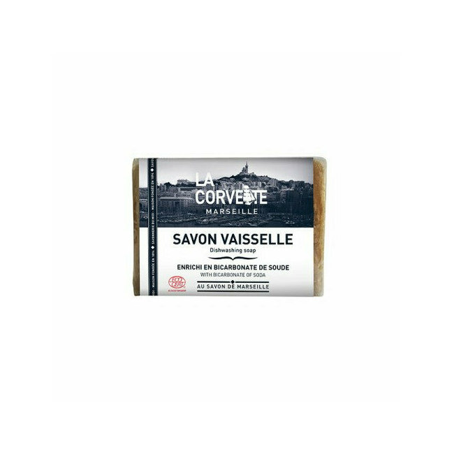 Savon vaisselle au bicarbonate de soude La Corvette 200 gr