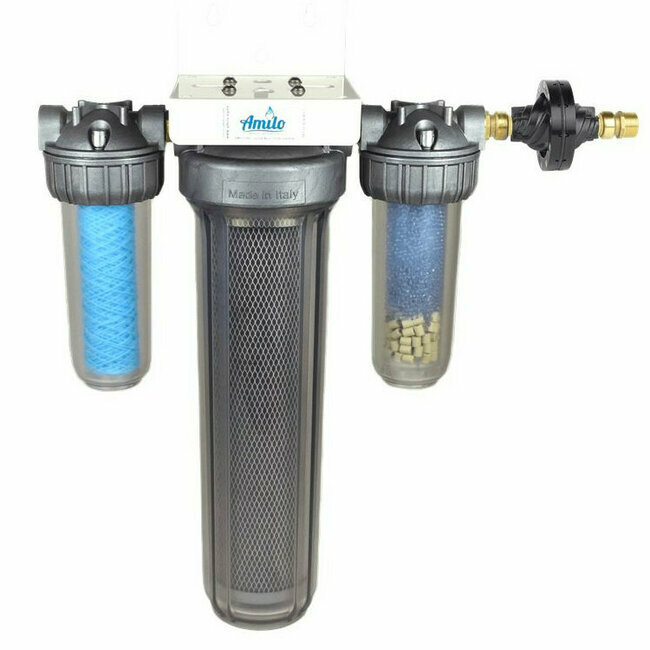 Filtre purificateur et vitaliseur d'eau Habitation Amilo - Système de  filtration et vitalisation de l'eau pour boire, se doucher, le jardin