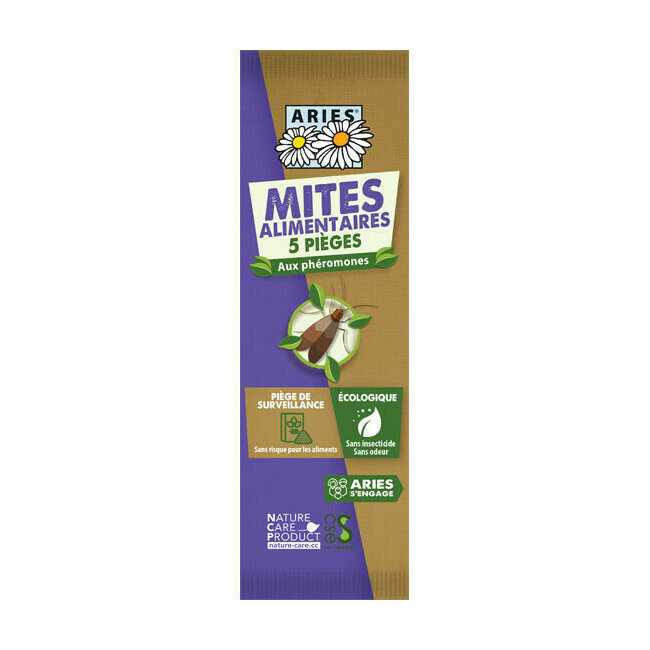 Anti-mites alimentaires Mottlock Aries x3 ou x5 pièges