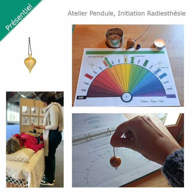 Atelier Initiation Radiesthésie - Pendule en présentiel