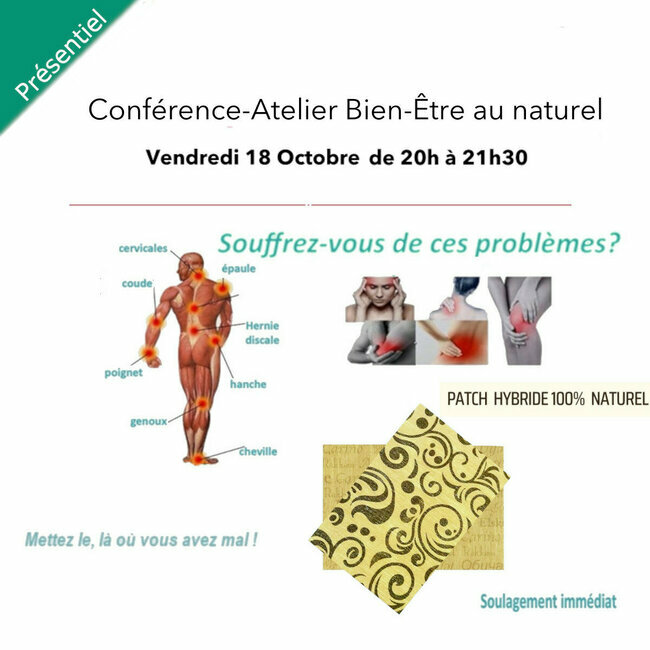 Inscription Conférence-Atelier Bien-être à Nantes - Prochaine date à venir 