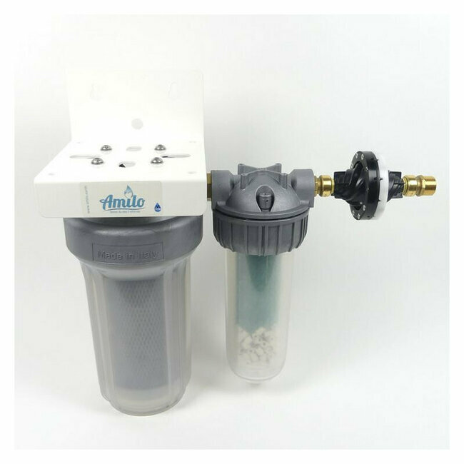 Filtre vitalisant dynamisant Habitation Compact charbon avec vortexeur Amilo