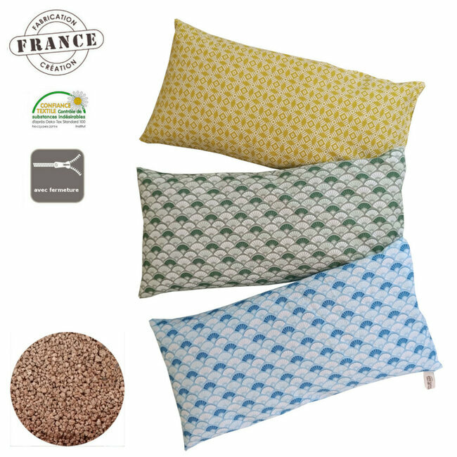 Coussin Fantaisie Détente relaxation yoga en liège naturel