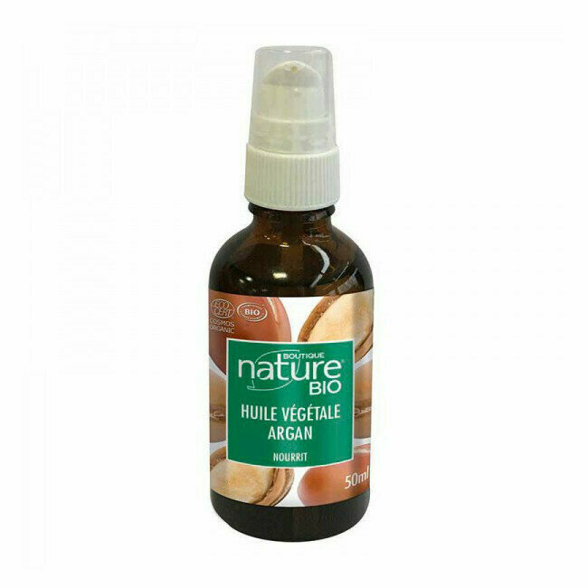 Huile végétale d'Argan bio Boutique Nature 50ml