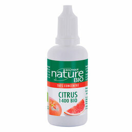 Citrus 1400 Extrait de pépins de pamplemousse Bio 50ml