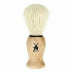 Blaireau Bois de hêtre et soie naturelle Anaé