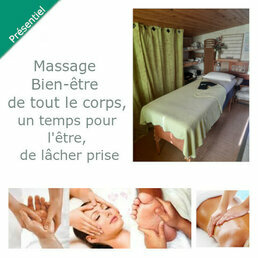 Massage-bien-être aux huiles de la tête aux pieds