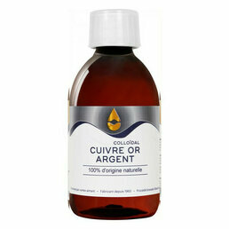Cuivre Or Argent colloïdal Catalyons 500ml