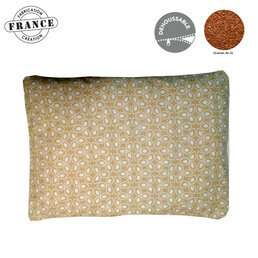 Bouillotte sèche naturelle "Lotus" Coton et lin bio