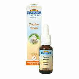 Complexe Voyages Fleurs de Bach Animaux Biofloral 20ml