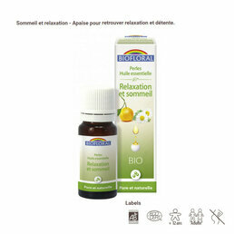 Perles d'huiles essentielles bio complexe Relaxation Sommeil 20ml
