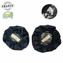 Charlotte lavable auto-chauffante et anti-coulure noire Spéciale Coloration végétale Etre Nature