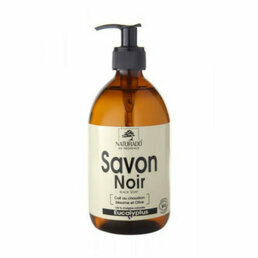 Savon noir Hammam à l'eucalyptus liquide Naturado bio 500ml