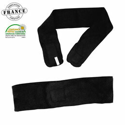 Bandeau visage anti-taches & coloration végétale en bambou noir