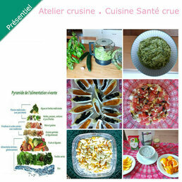 Atelier CRUsine - La cuisine santé crue et de saison - Prochaine date à venir 