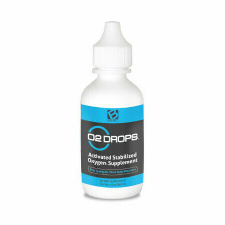 O2 Drops Gouttes d'oxygène et oligo-éléments essentiels 