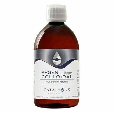 Argent colloïdal 5ppm Catalyons 500ml