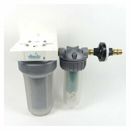 Filtre vitalisant dynamisant Habitation Compact charbon avec vortexeur Amilo