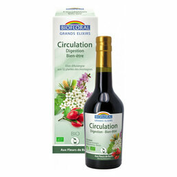 Elixir d'Auvergne Circulation Digestion Tonus Biofloral 375ml