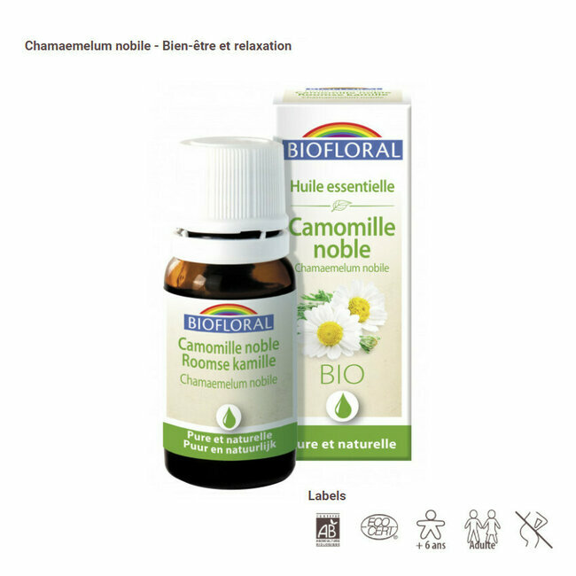 Camomille Noble/Romaine Bio Huile essentielle