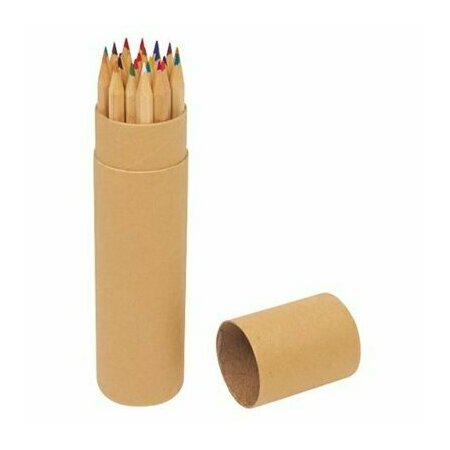 Crayons de couleurs bois "Nature" x24