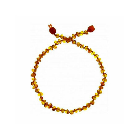 Collier Bébé Ambre Perle Miel 
